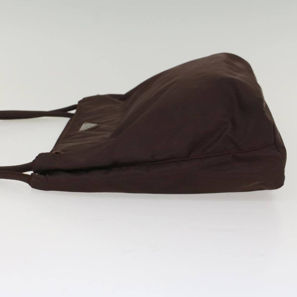 PRADA Shoulder Bag Nylon Brown Auth bs7444 - Picture 5 of 16